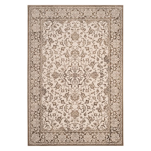 5 1 X7 6 Leaf Loomed Area Rug Brown Cream Safavieh Details Brand Safaviehcollection Anatolia Style Design An540origin Chinamaterial Wooldescription Collection Brings Old World