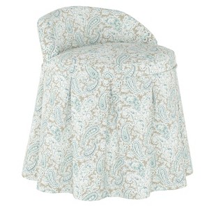 Kids Chair Paisley Teal - Simply Shabby Chic , Paisley Blue