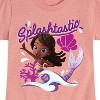 Girls' - Santiago of the Seas - Splashtastic Mermaid Fitted Short Sleeve Graphic T-Shirt - 2 of 4