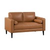 Home Imports Emporium Upholstered Chair, Loveseat and Sofa Combo Sets in Air Leather - 4 of 4