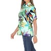 HAPPY BAY Women's Button Down Blouses Casual Beach Party Short Sleeve Vacation Summer Button Up Tee Hawaiian Shirts Blouses for Women - 4 of 4