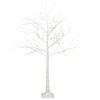 HomeRoots Set Of Three White Pre Lit Sparse Birch Trees - 4 of 4