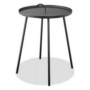 HomeStock Jett Indoor/Outdoor steel side Table with e-coating and powdercoating finished, handle on table top - 1 of 1