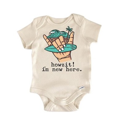 Hawaii Shaka Newborn Baby Onesie® Bodysuit