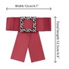 Elerevyo Women's Brooch Rhinestone Solid Color Bow Ties 1 Pc - 2 of 4