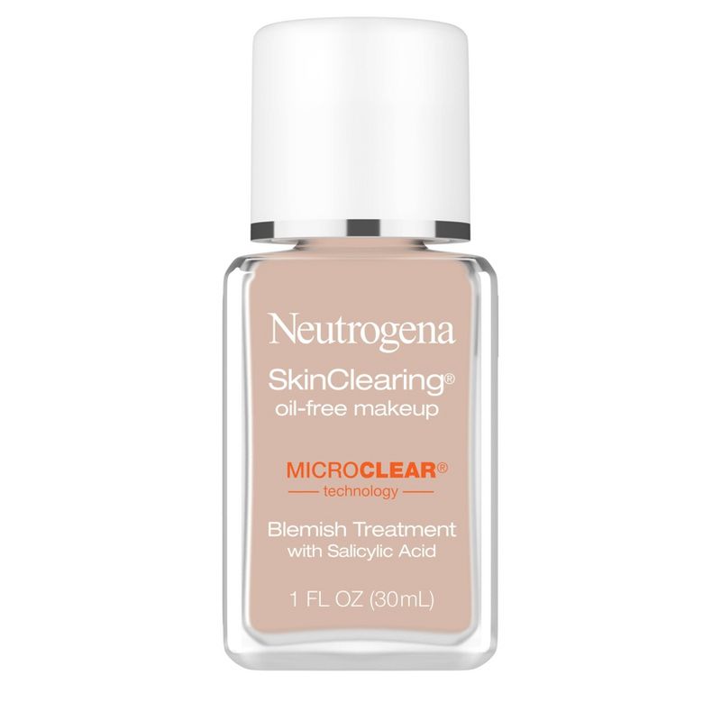 Neutrogena Skin Clearing Oil-Free Liquid Foundation with Salicylic Acid , 1 of 13