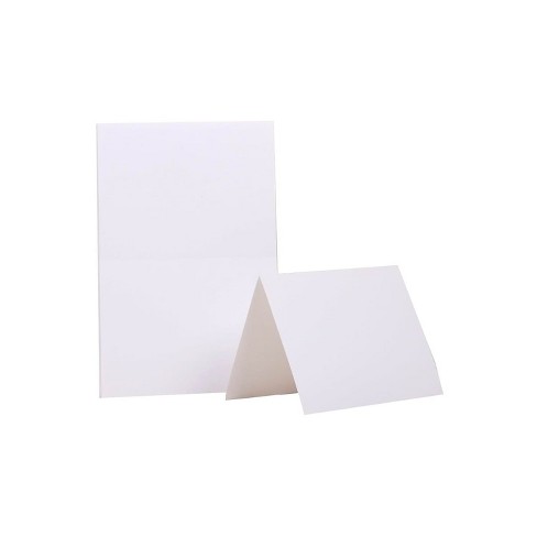 Blank A1 Folded note cards for DIY party invites and thank you