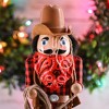Ornativity Christmas Wooden Western Cowboy Nutcracker - 14 in - 4 of 4