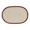 Jolly Ole Santa Jute Oval Placemat 13x19 Vhc Brands - 2 of 3