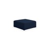 Meridian Furniture,Cube Vegan Leather Ottoman - 4 of 4