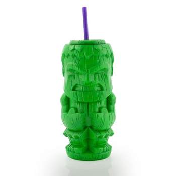 Beeline Creative Geeki Tikis Marvel Incredible Hulk Tumbler | Tiki Style Cup | Holds 28 Ounces