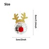 5PCS Disco Ball Christmas Ornaments, Reflective Mirror Elk Horn Hanging Balls for Xmas Tree Holiday Wedding Birthday Party Decor - 2 of 4