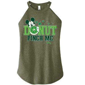 Women's - Disney - Donut Pinch Me Graphic High Neck Tank - 1 of 3