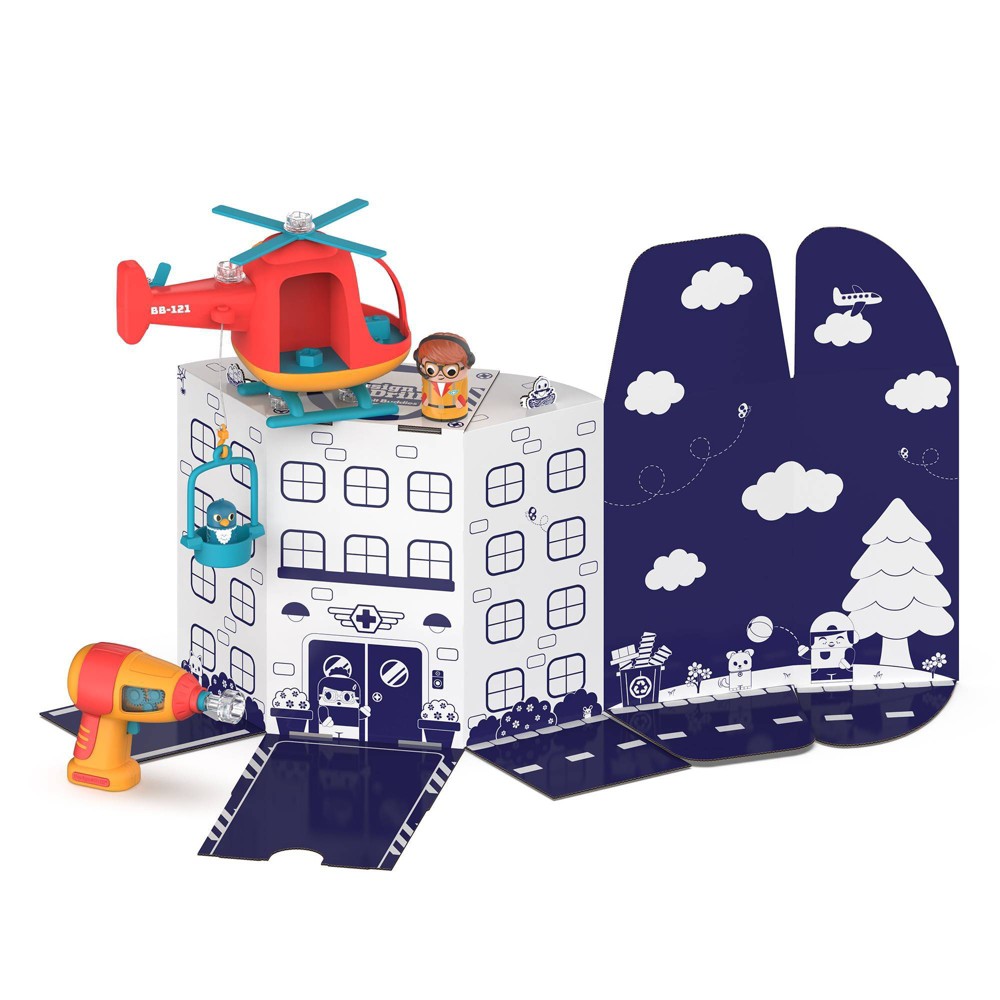 Educational Insights Design &#38; Drill Bolt Buddies Helicopter