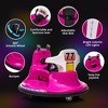 Electric Ride on Bumper Car for Toddlers, Ride on Car with RC LED Lights & 360 Degree Spin, for 3+ Kids - 3 of 4
