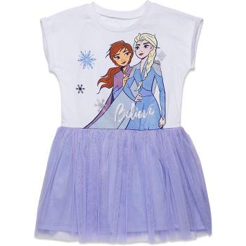 Disney Frozen Princess Lion King Jasmine Elsa Simba Girls Tulle Dress Toddler 