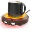 FAAYFIAN 25W Snowflake Coffee Mug Warmer for Desk, 3 Temp Settings with Auto Shutoff, Large Heating Plate Cup & Candle Warmer - 2 of 4