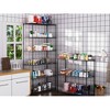 Dolonm 2 Pack 3-Tier Heavy Duty Wire Shelving Unit, 1050lbs Capacity, Adjustable Height, Chrome Finish, No Tools Assembly, 48"L x 18"W x 47.2"H - 2 of 4