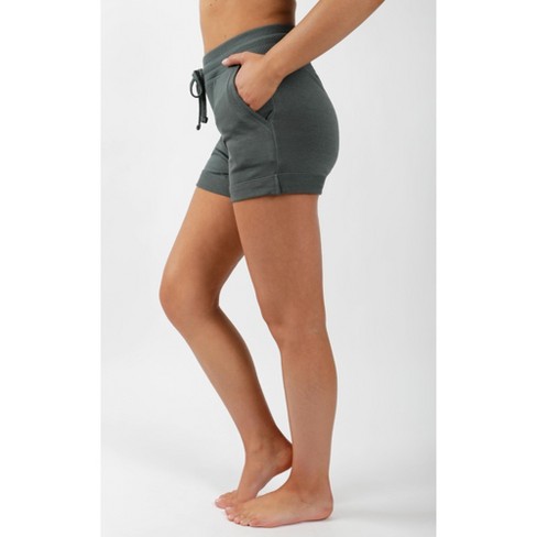 90 degree by reflex soft and comfy activewear hot sale lounge shorts with pockets and drawstring for women