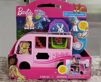 Schat Pastoor Manifestatie Barbie Pet Camper Playset : Target
