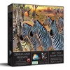 Sunsout Zebras and Friends 500 pc Large Pieces  Jigsaw Puzzle 70970 - 2 of 4