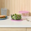 4pc (set of 2) 4c Round Glass Food Storage Container Set - Room Essentials™ - 2 of 3