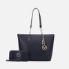MKF Collection Ximena Women’s Tote Bag with matching Wristlet Wallet by Mia K - 2 of 3