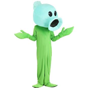 HalloweenCostumes.com Plants Vs Zombies Snow Pea Costume Jumpsuit for Kid's.