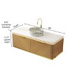 GDFStudio Alejandro Modern Bathroom Vanity with Sintered Stone Countertop and Ceramic Vessel Sink - 3 of 4