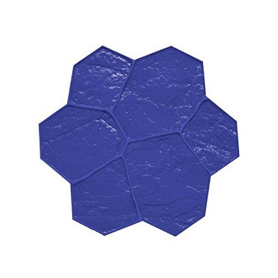 Bon Tool 12-871 Floppy Mat - Random Stone - Blue - 29-inch X 29-inch