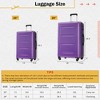 YONWAY Luggage Set, 2 Piece Suitcase Sets, Lightweight Hardside Expandable Travel Laggage with TSA Lock and Spinner Wheel - 3 of 4