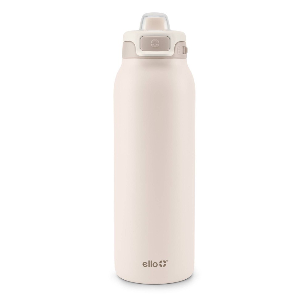 Photos - Glass Ello Pop and Fill 32oz Stainless Steel Water Bottle Tonal Cream