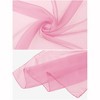 INSPIRE CHIC Women's Solid/Gradient Chiffon Square Soft Sheer Neck Scarves Neckerchief - 4 of 4