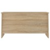 vidaXL Coffee Table Sonoma Oak Engineered wood Medium Coffee Table - 3 of 4