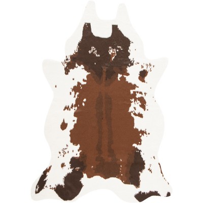 Faux Cowhide FCH202 Power Loomed Indoor Rugs - Safavieh