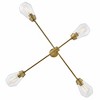 Lark Livie 4 - Light Chandelier in  Lacquered Brass - 2 of 4