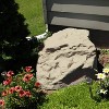 32.5" Resin Boulder River Rock Statuary - Sand - Emsco - 2 of 4