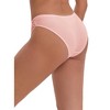 INSPIRE CHIC Women's Lace Low Rise Butt-Lifting Ribbed Comfortable Breathable Panties - 2 of 4