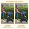 GustoWave Newborn Stroller, Baby Stroller for Infant and Newborn 0-36 Months Old Babies,with Reversible Seat,Strollers Foldable with Umbrella - 4 of 4