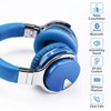COWIN E7 Active Noise Cancelling Headphones Wireless Over-Ear Headphones Bluetooth 30H Playtime Purple - 2 of 4