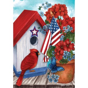 Briarwood Lane Summer Garden Flag 12x18 For Outdoor American Cardinal For Summer Garden Flag Flags For Outside - 1 of 4