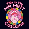 Women's Candy Land This Is My Mr. Mint Costume T-Shirt - image 2 of 4