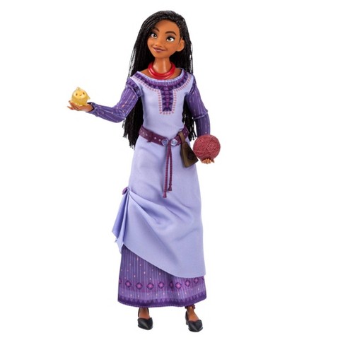 Disney's Wish Asha of Rosas Posable Fashion Doll and Accessories