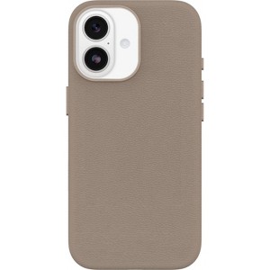 OtterBox Apple iPhone 17 Symmetry Series Cactus Leather Case for MagSafe with Camera Control - Grey Comfort - 1 of 3