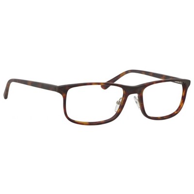 Esquire Designers EQ1531 Mens Rectangular Frame Eyeglasses Havana Tortiose-55 mm