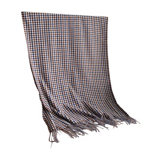 Anna-Kaci Plaid Winter Scarf Soft Cozy Woven Wrap with Fringe Edges 81×26.5 Inches - 1 of 4
