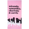Jay Franco Sex and The City Beach Bath Towel and Canvas Tote Bag Set - 3 of 4
