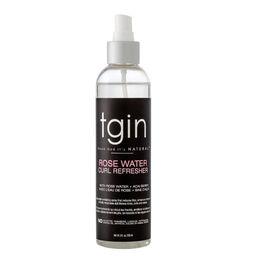 Photos - Hair Styling Product TGIN Rose Water Curl Refresher - 8 fl oz