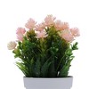 Unique Bargains Artificial Plants Water Grass with Plum Blossoms Plastic 3.94"x3.94"x7.87" 1 Pcs - 4 of 4