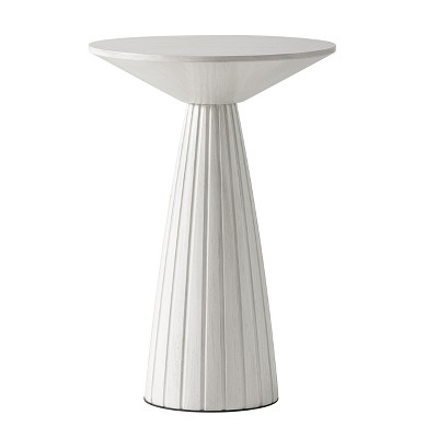 JIONJOY Classic Round Pedestal Table - Versatile Martini Drink Table & Plant Stand for Living Room or Bedroom